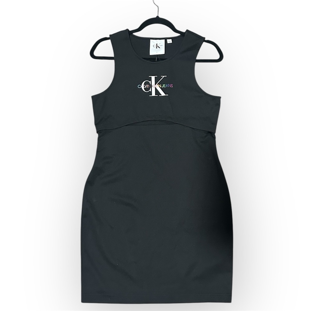 Calvin Klein Black Bodycon Women's Dress Size L